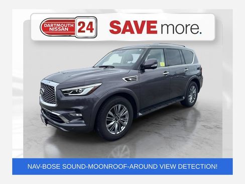 Used 2022 INFINITI QX80 Luxe w/ Cargo Package AWD/4WD image 1