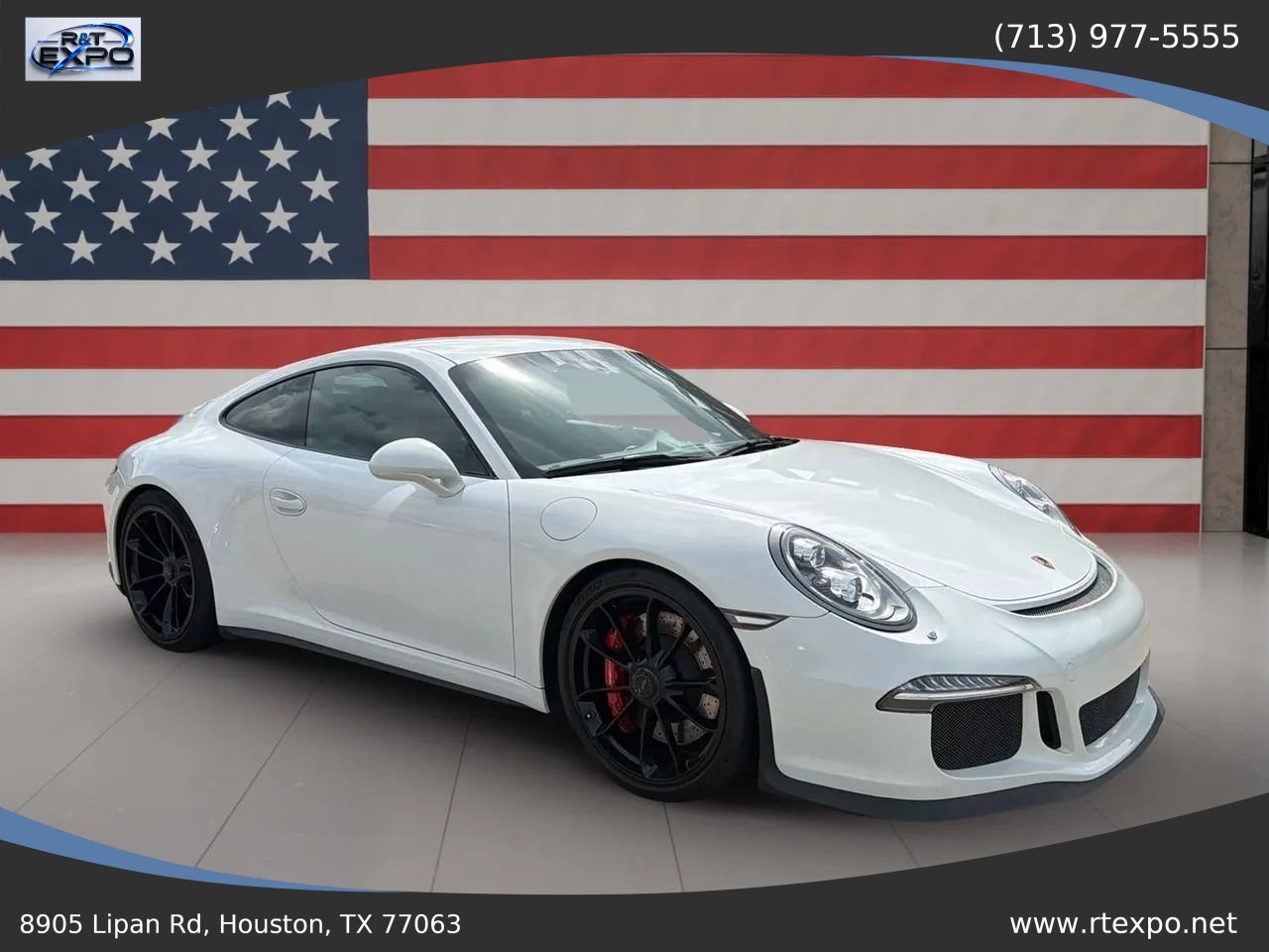 Used 2014 Porsche 911 GT3 w/ Carbon Interior Package RWD image 2