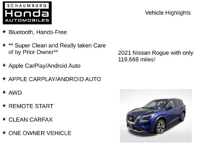Used 2021 Nissan Rogue SV w/ Premium Package AWD/4WD image 7