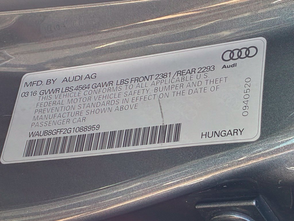Used 2016 Audi A3 2.0T Premium AWD/4WD image 31