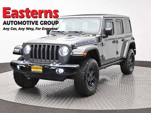 Used 2022 Jeep Wrangler Unlimited Rubicon 4xe w/ Cold Weather Group AWD/4WD image 1