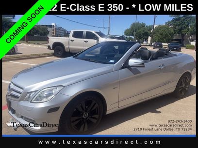 Used 2012 Mercedes-Benz E 350 Cabriolet