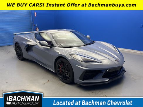 Used 2025 Chevrolet Corvette Stingray Coupe w/ Z51 Performance Package RWD image 1