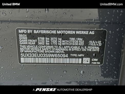Used 2025 BMW X5 M60i AWD/4WD image 15