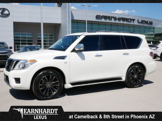 Used 2019 Nissan Armada Platinum w/ Captain's Chairs Package image 1