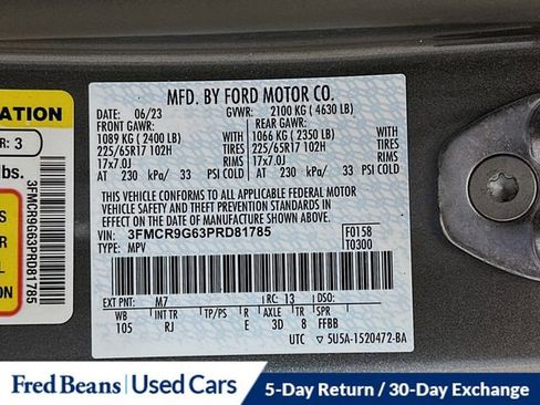 Used 2023 Ford Bronco Sport Heritage w/ Heritage Convenience Package image 33