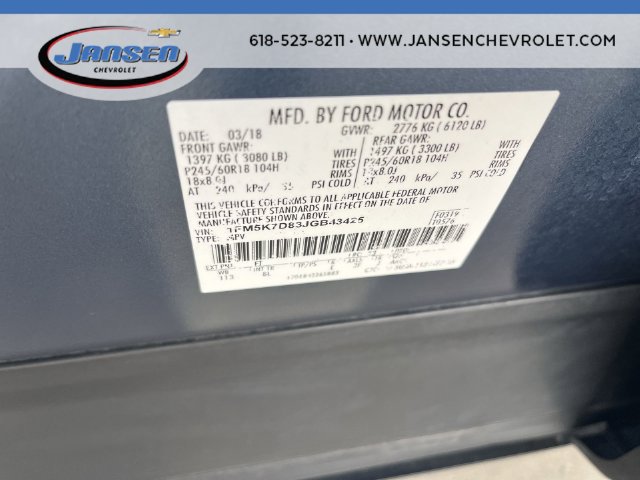 Used 2018 Ford Explorer XLT FWD image 33