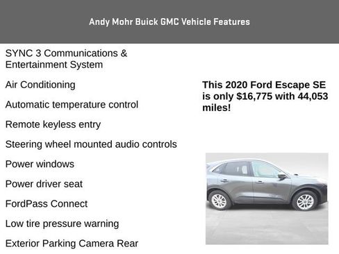 Used 2020 Ford Escape SE image 8