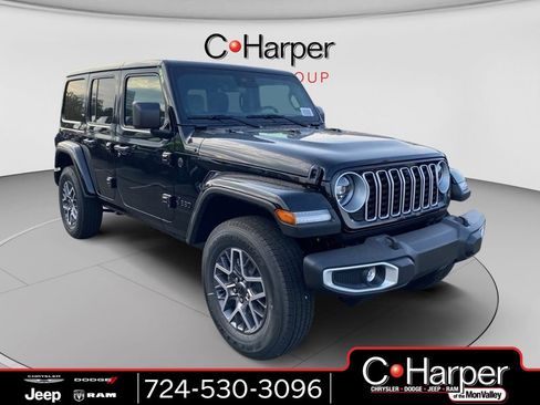 New 2025 Jeep Wrangler Unlimited Sahara w/ Safety Group AWD/4WD image 1