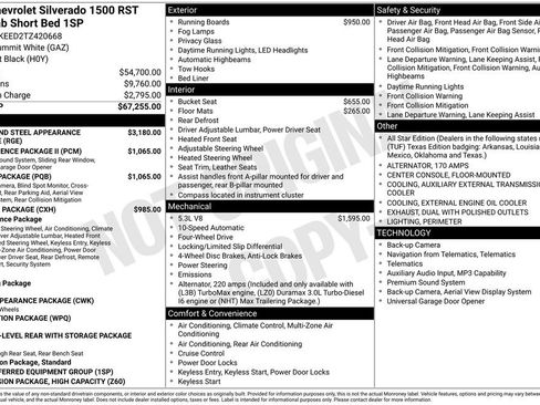 New 2026 Chevrolet Silverado 1500 RST AWD/4WD image 22