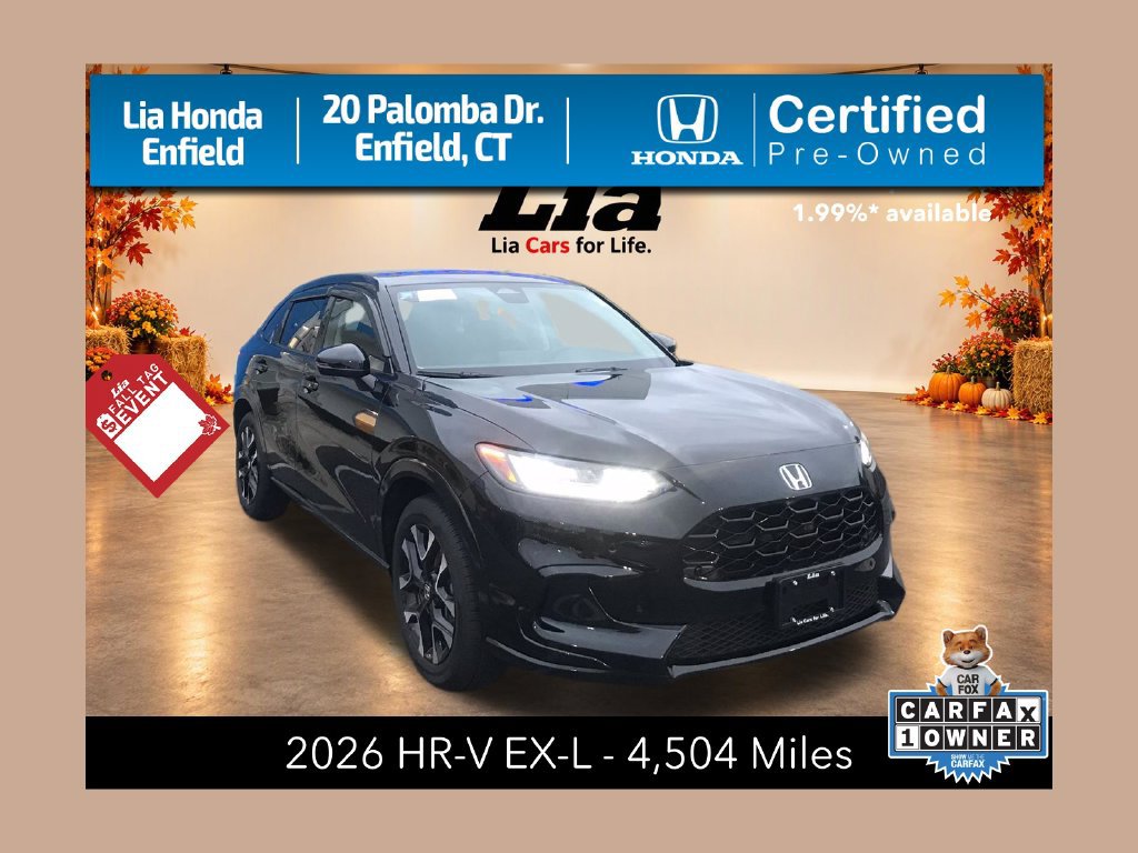 Certified 2026 Honda HR-V EX-L image 1