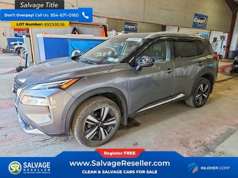 Used 2022 Nissan Rogue Platinum w/ Head-Up Display Package image 1