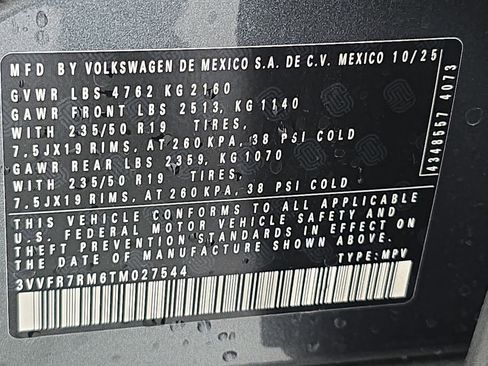 New 2026 Volkswagen Tiguan SE image 35