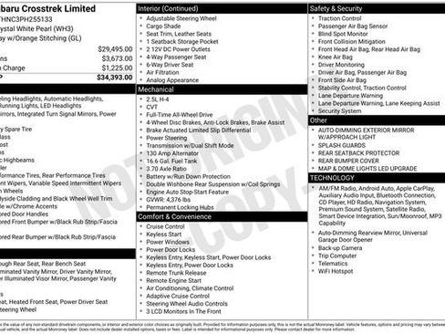 Used 2023 Subaru Crosstrek 2.5i Limited image 4