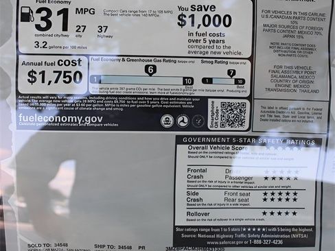 Used 2024 MAZDA MAZDA3 s image 34