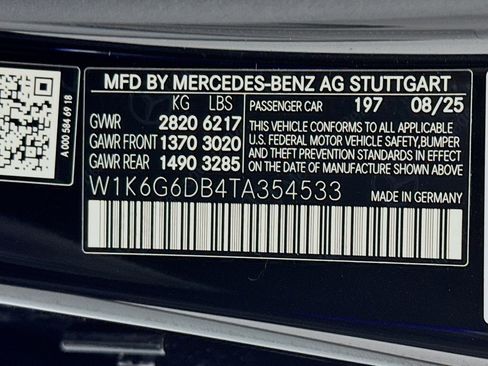 New 2026 Mercedes-Benz S 500 4MATIC image 24