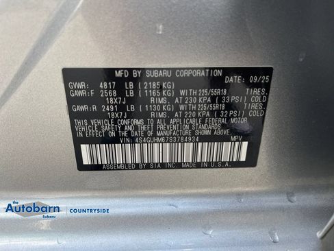Used 2025 Subaru Crosstrek 2.5i Limited w/ Crosstrek Mirror Package AWD/4WD image 29