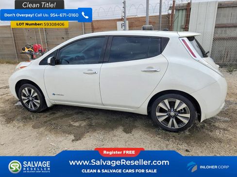 Used 2015 Nissan Leaf SV FWD image 3