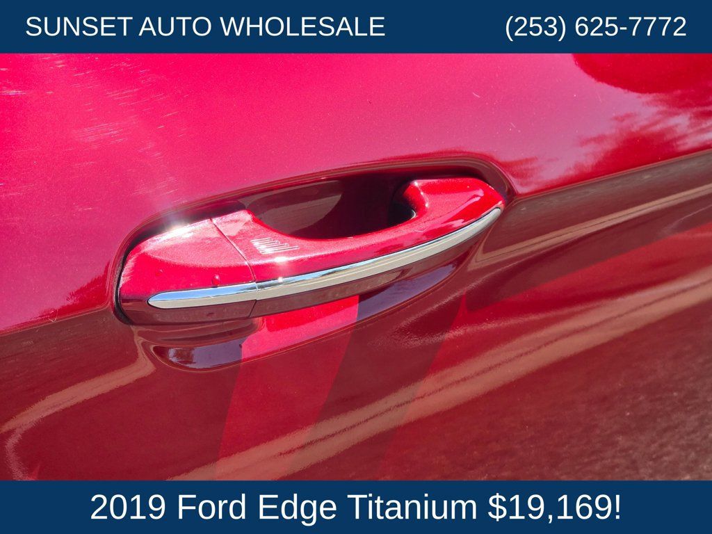 Used 2019 Ford Edge Titanium w/ Cold Weather Package AWD/4WD image 21