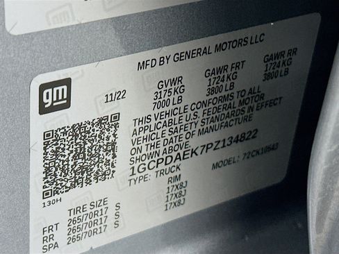 Used 2023 Chevrolet Silverado 1500 W/T w/ WT Value Package image 12