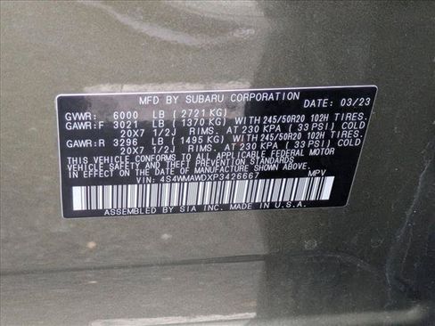 Used 2023 Subaru Ascent Touring AWD/4WD image 28