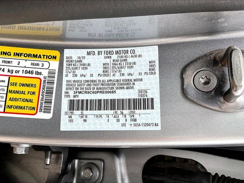 Certified 2023 Ford Bronco Sport Outer Banks AWD/4WD image 19