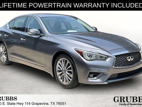 Certified 2023 INFINITI Q50 Luxe w/ Cargo Package RWD image 1