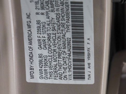 Used 2018 Honda Accord EX image 31