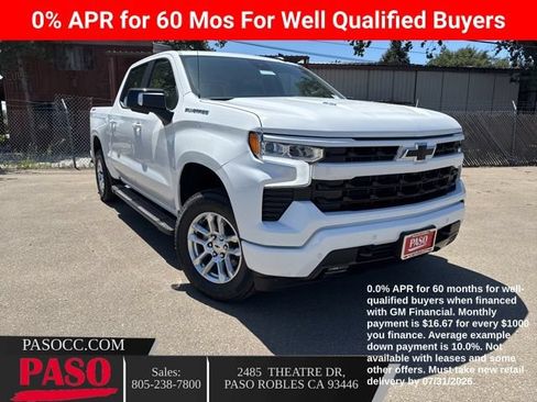 New 2026 Chevrolet Silverado 1500 RST w/ Safety Package AWD/4WD image 1
