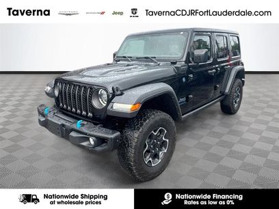 Used 2023 Jeep Wrangler Unlimited Rubicon 4xe w/ Steel Bumper Group