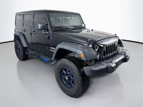 Used 2018 Jeep Wrangler Unlimited Sport w/ Connectivity Group AWD/4WD image 1