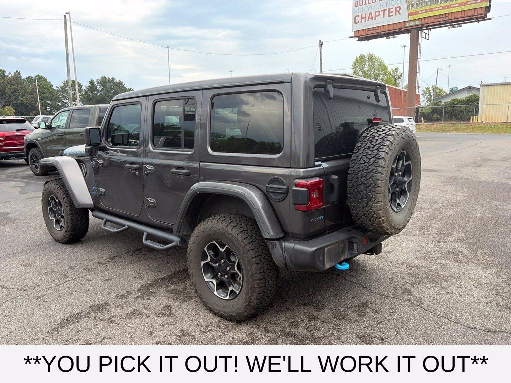 Used 2021 Jeep Wrangler Unlimited Rubicon 4xe w/ Cold Weather Group AWD/4WD image 4