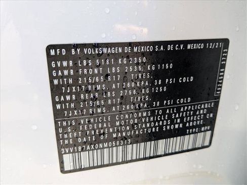 Used 2022 Volkswagen Tiguan S w/ IQ.Drive Package image 23