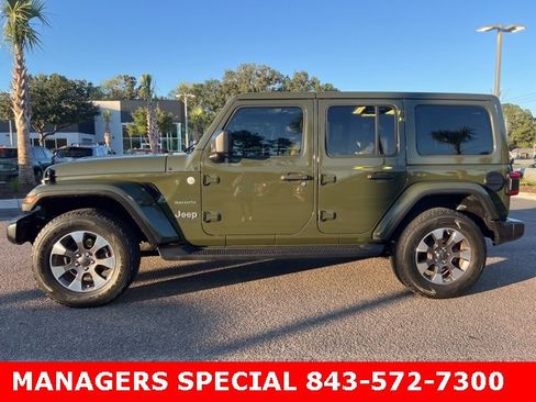 Used 2021 Jeep Wrangler Unlimited Sahara image 8