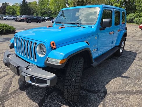 Used 2021 Jeep Wrangler Unlimited Sahara AWD/4WD image 12
