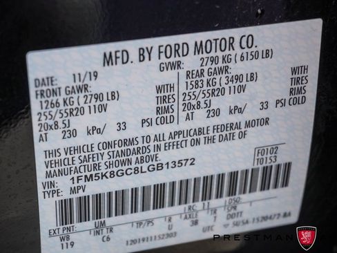 Used 2020 Ford Explorer ST w/ Premium Technology Package image 28