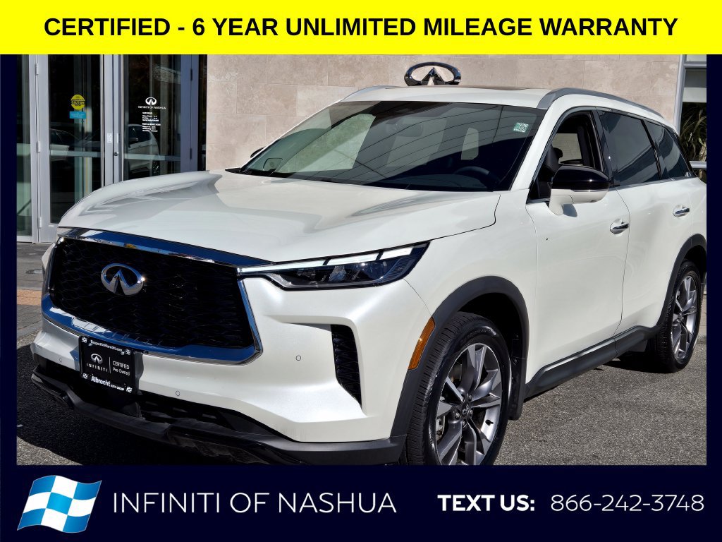 Certified 2024 INFINITI QX60 Luxe w/ Performance Audio Package AWD/4WD image 1