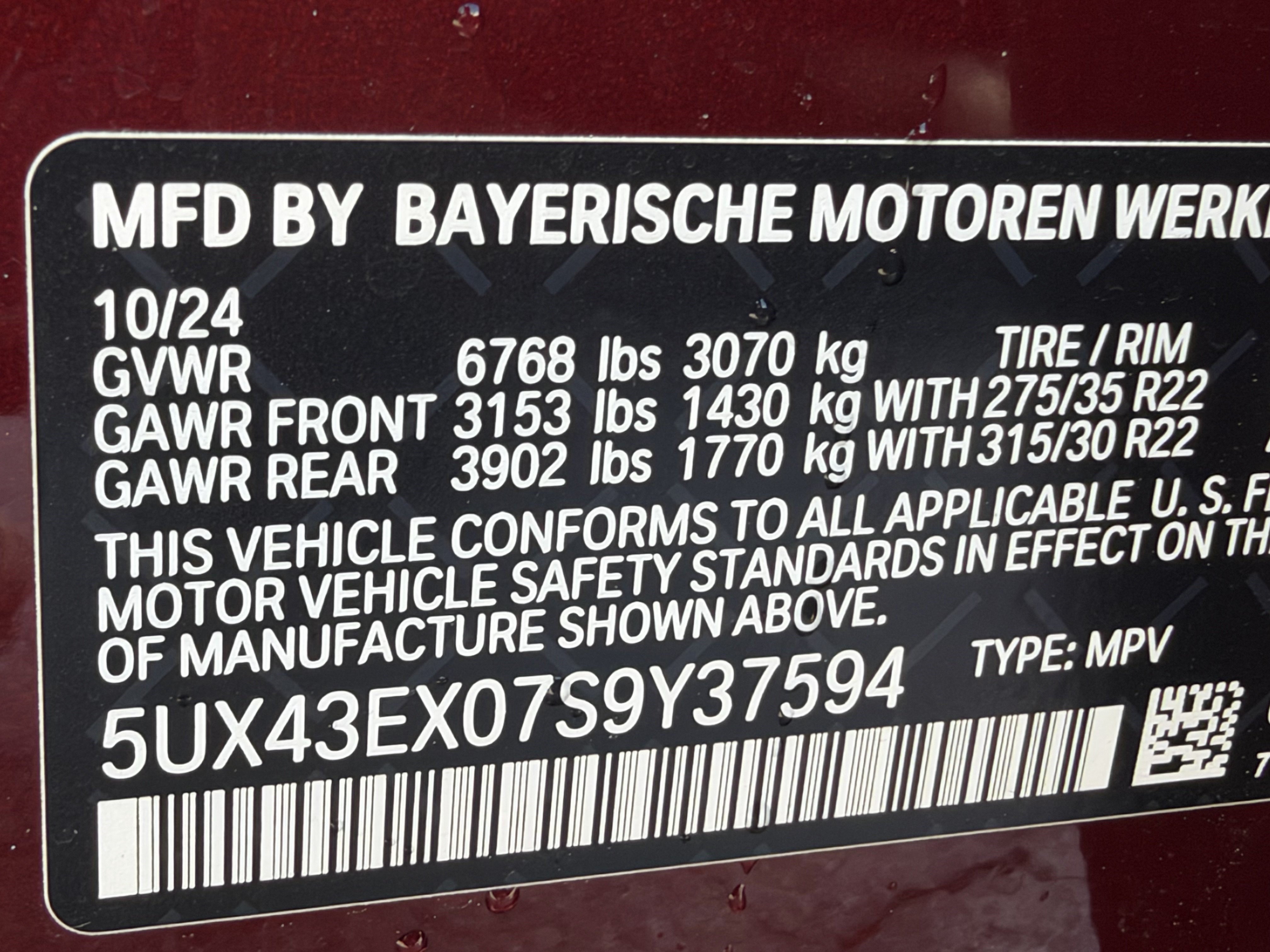 Used 2025 BMW X6 M60i AWD/4WD image 34