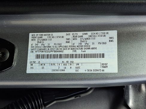 Used 2023 Ford F150 XLT w/ Equipment Group 302A High AWD/4WD image 27