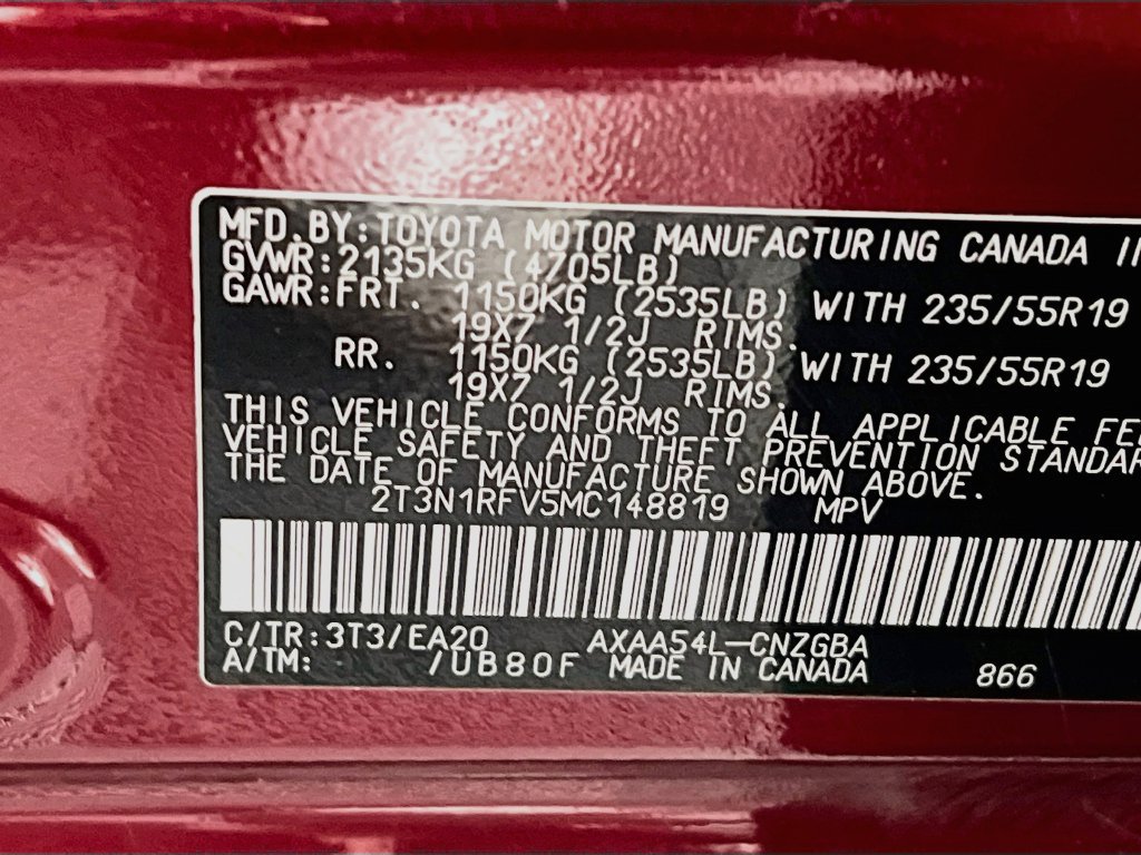 Certified 2021 Toyota RAV4 Limited AWD/4WD image 29
