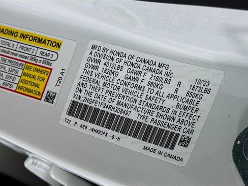 Used 2024 Honda Civic Touring image 35