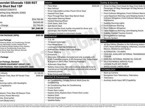 New 2026 Chevrolet Silverado 1500 RST w/ Protection Package AWD/4WD image 4