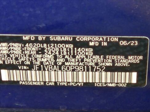 Used 2023 Subaru WRX Limited image 23