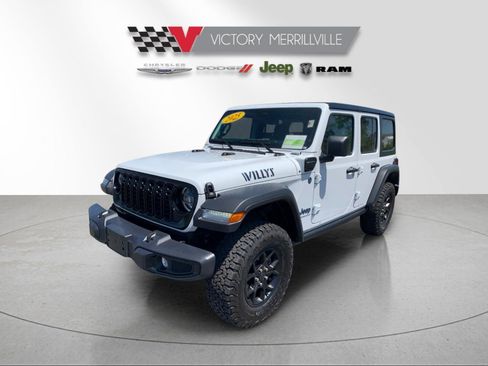 Used 2025 Jeep Wrangler Unlimited Sport S 4xe AWD/4WD image 1