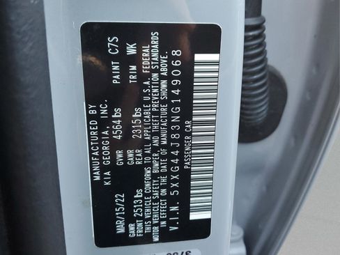 Certified 2022 Kia K5 GT image 34