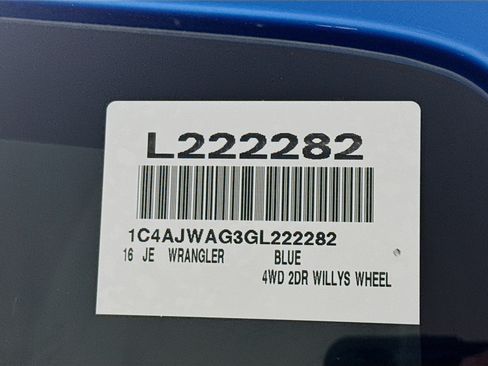 Used 2016 Jeep Wrangler Sport AWD/4WD image 36