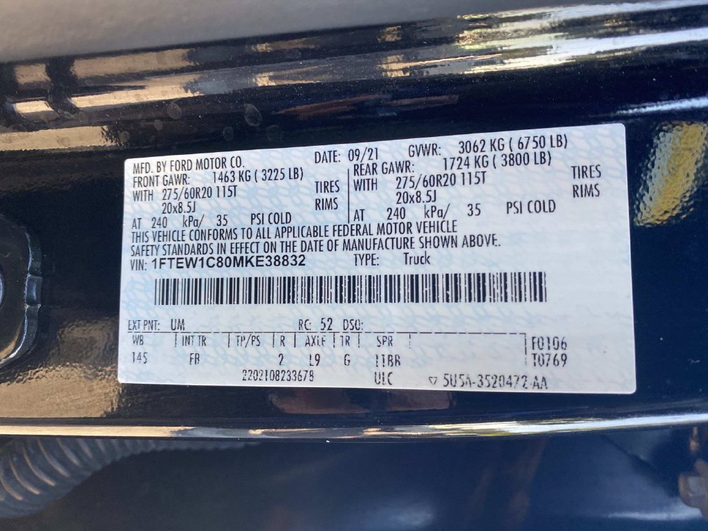 Certified 2021 Ford F150 XLT w/ Equipment Group 302A High RWD image 22