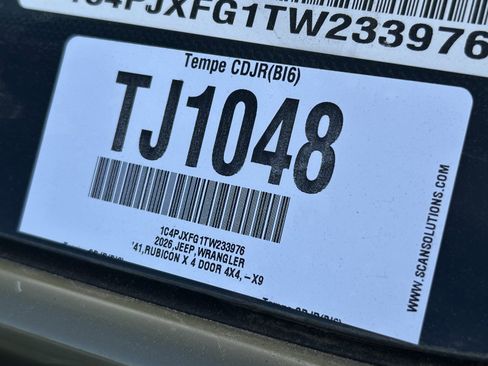 New 2026 Jeep Wrangler Unlimited Rubicon image 22