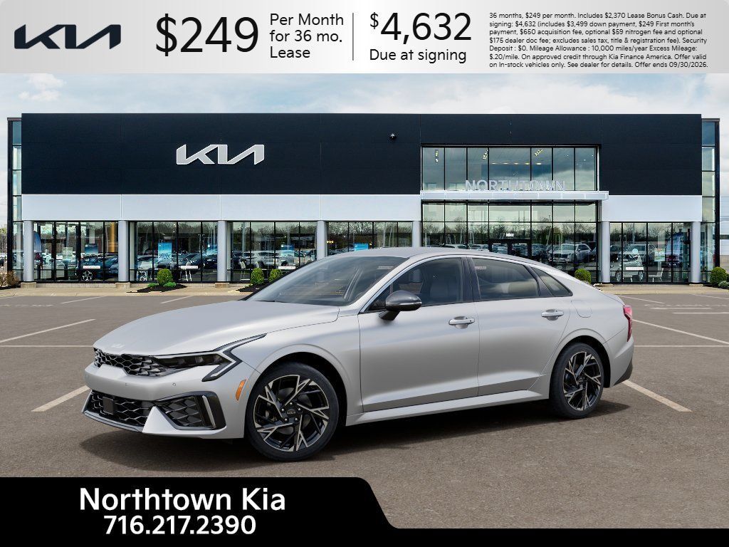 New 2026 Kia K5 GT-Line w/ GT-Line Red Interior Package AWD/4WD image 3