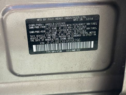 Used 2015 Subaru Forester 2.5i Premium image 38